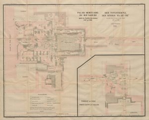 Sahaured kungens begravningsmonument av Ludwig Bornardt